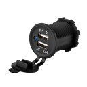 Разъем USB Skipper 5В 3.1A, врезной, без панели