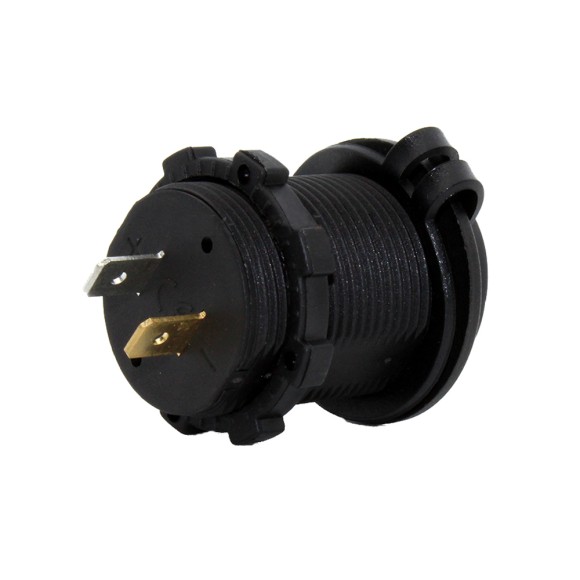 Разъем USB Skipper 5В 3.1A, врезной, без панели Разъем USB Skipper 5В 3.1A, врезной, без панели