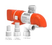 Помпа осушительная автоматическая низкопрофильная, 24 В, 1100GPH (4163 л/ч), SeaFlo