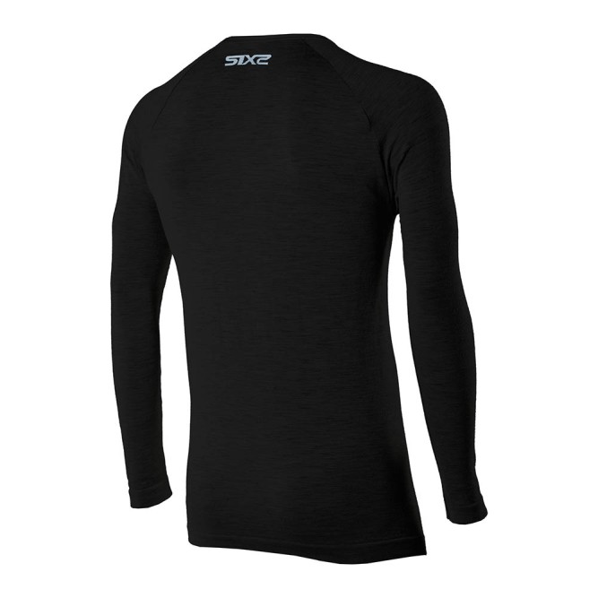 Термокофта SIXS TS2 MERINOS Wool Black, S/M
