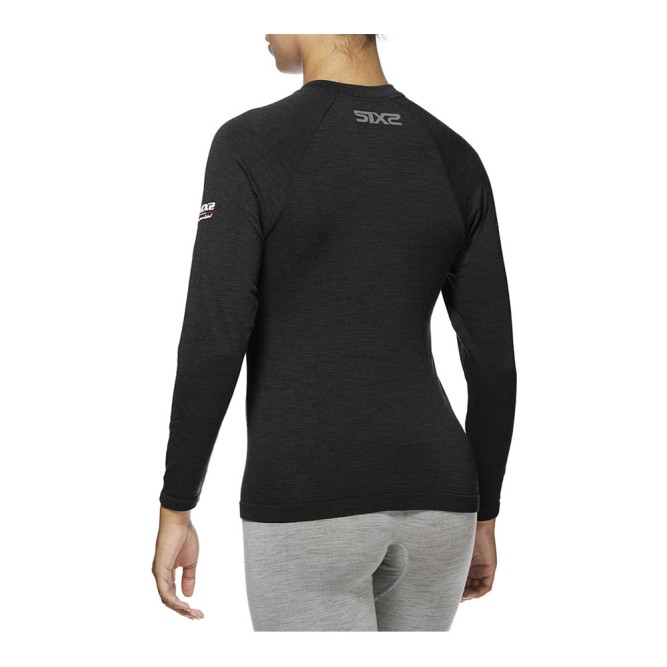 Термокофта SIXS TS2 MERINOS Wool Black, S/M