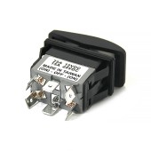 Переключатель вкл-выкл-вкл герметичный, без фиксации,