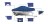 Тент транспортировочный для лодок длиной 5,3-5,6 м типа Cabin Cruiser