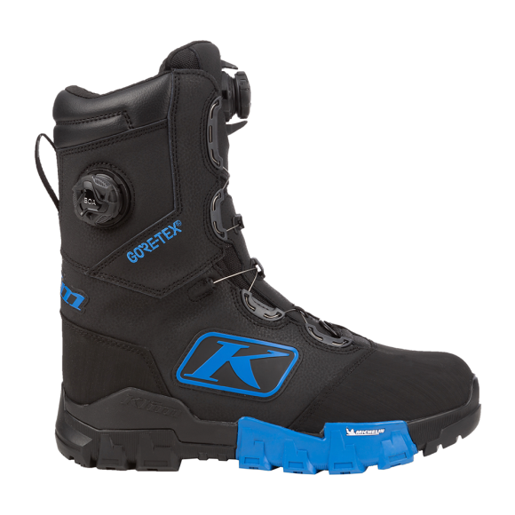 Ботинки Klim Adrenaline Pro S GTX Black/Electric Blue Lemonade, 8 Ботинки Klim Adrenaline Pro S GTX Black/Electric Blue Lemonade, 8