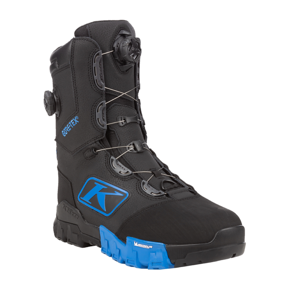 Ботинки Klim Adrenaline Pro S GTX Black/Electric Blue Lemonade, 8 Ботинки Klim Adrenaline Pro S GTX Black/Electric Blue Lemonade, 8
