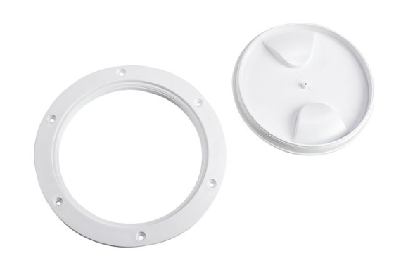 Лючок палубный 152 мм, белый