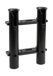 Держатель спиннинга 2 стакана, черный