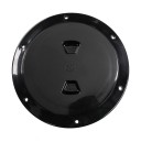 Лючок палубный 6", черный