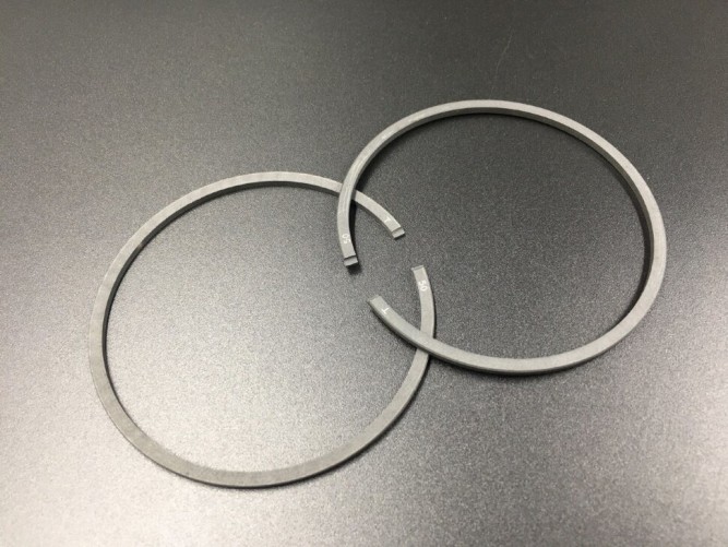 Кольца поршневые, Комплект верхних колец на 2 поршня Tohatsu M40C (0.50mm) (Osaka)