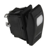 Переключатель двухпозиционный ON-OFF 12 В/16А 4Р с подсветкой Переключатель двухпозиционный ON-OFF 12 В/16А 4Р с подсветкой