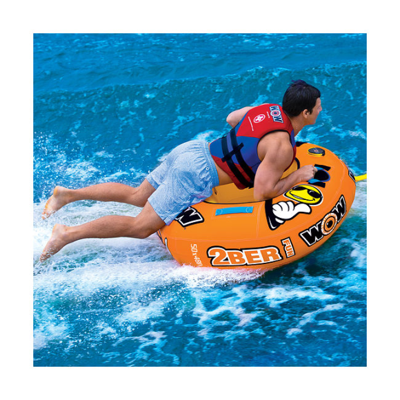 Баллон буксируемый 2Ber с электрическим насосом и буксирным тросом Баллон буксируемый 2Ber с электрическим насосом и буксирным тросом