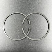 Кольца поршневые, Комплект верхних колец на 2 поршня Tohatsu M40C (345-00011-0;361-87123-0) (STD) (S Кольца поршневые, Комплект верхних колец на 2 поршня Tohatsu M40C (345-00011-0;361-87123-0) (STD) (S