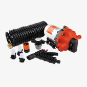 Комплект помывочный SeaFlo, 12V 19.7 л/мин, 4.8BAR