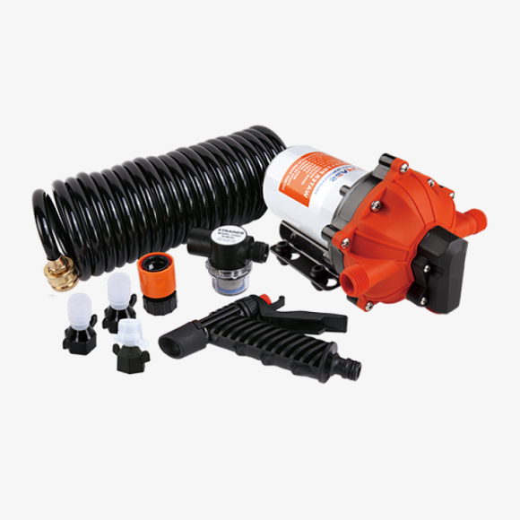 Комплект помывочный SeaFlo, 12V 19.7 л/мин, 4.8BAR