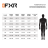 Комбинезон FXR Recruit без утеплителя Black/Hi Vis, L