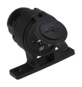 Разъем USB 5В 3.1А для крепления под приборную панель Разъем USB 5В 3.1А для крепления под приборную панель