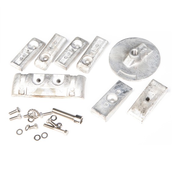 Комплект магниевых анодов Mercury Verado (6 цил.) Комплект магниевых анодов Mercury Verado (6 цил.)