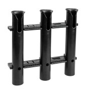 Держатель спиннинга 3 стакана, черный