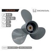 Винт гребной Skipper Ultima для Honda 25-30HP алюминиевый, диаметр 9.9", шаг 13" Винт гребной Skipper Ultima для Honda 25-30HP алюминиевый, диаметр 9.9", шаг 13"