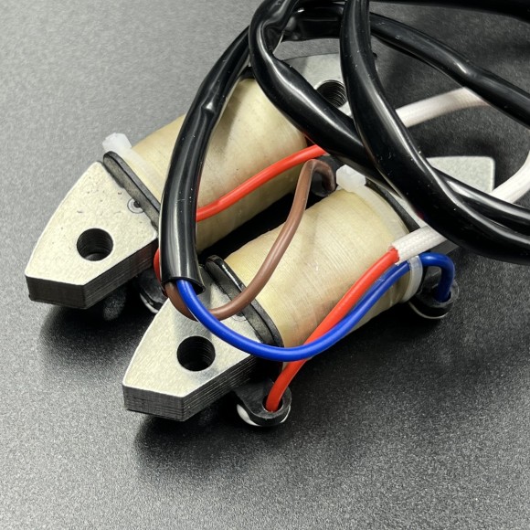 Катушка зажигания подмаховиковая Yamaha 40X (40F-01.03.04) (YUELANG)