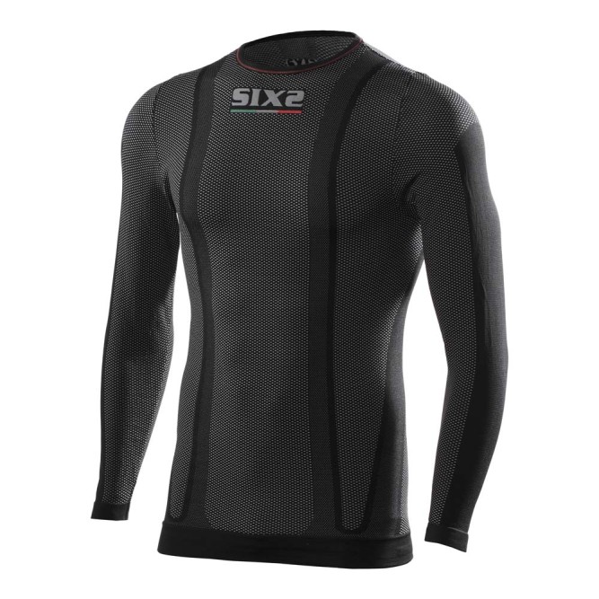 Термокофта SIXS TS2W с утеплителем Black Carbon, XS