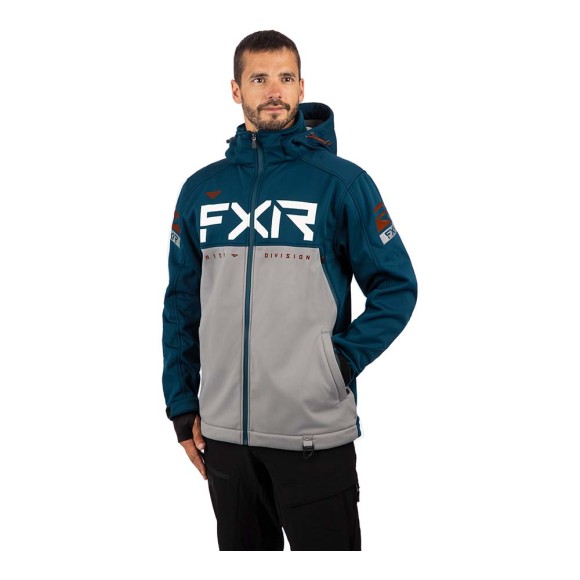 Кофта FXR Helium Ride без утеплителя Slate/Grey, XL