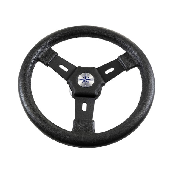 Рулевое колесо ELBA обод и спицы черные д. 320 мм