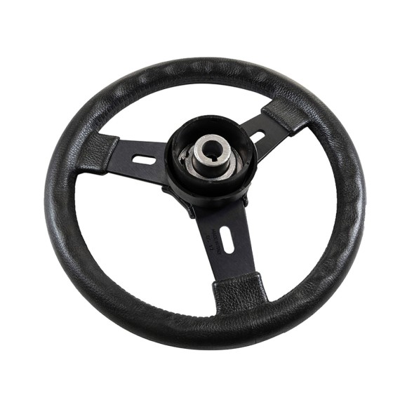 Рулевое колесо ELBA обод и спицы черные д. 320 мм