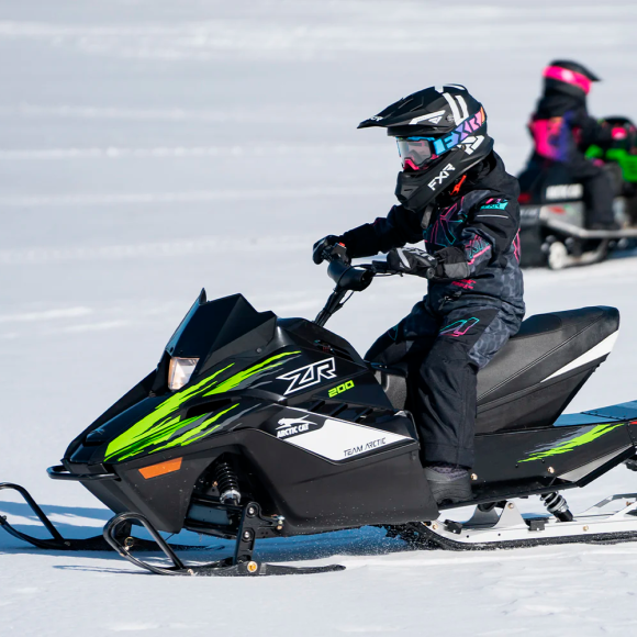 Детский комбинезон FXR CX с утеплителем Black Cheetah/Mint-Electric Pink, 4