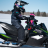 Детский комбинезон FXR CX с утеплителем Black Cheetah/Mint-Electric Pink, 4