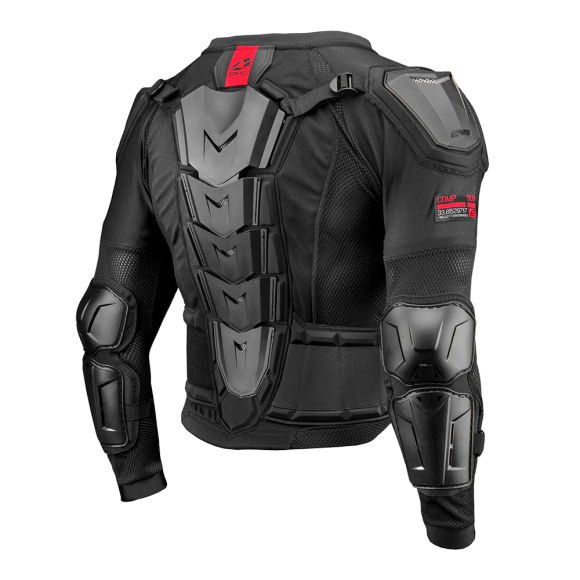 Джерси защитная EVS COMP Black/Red, 2XL