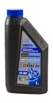 Масло ABRO API TC-W3 Premium 2-х тактное полусинтетика, 1 л Масло ABRO API TC-W3 Premium 2-х тактное полусинтетика, 1 л