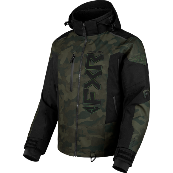 Куртка FXR Helium X 2-in-1 с утеплителем Army Camo, XL Куртка FXR Helium X 2-in-1 с утеплителем Army Camo, XL