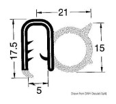 Профиль для окантовки стеклопластика Профиль для окантовки стеклопластика