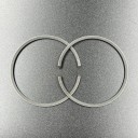 Кольца поршневые, комплект на один поршень Yamaha 40-50 (STD) (2Ring) (Sinera)