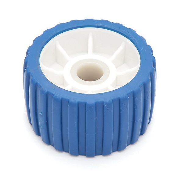 Колесо бортовое, пластмассовое, бело-синее Колесо бортовое, пластмассовое, бело-синее