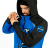 Комбинезон FXR Recruit F.A.S.T. с утеплителем Black/Blue, S