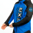 Комбинезон FXR Recruit F.A.S.T. с утеплителем Black/Blue, S