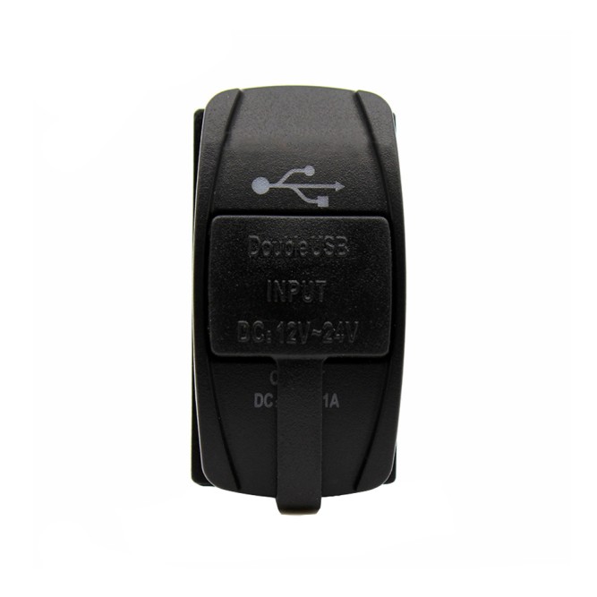 Разъем USB Skipper 5В 3.1A, в гнездо для кнопки 37.2x21.2