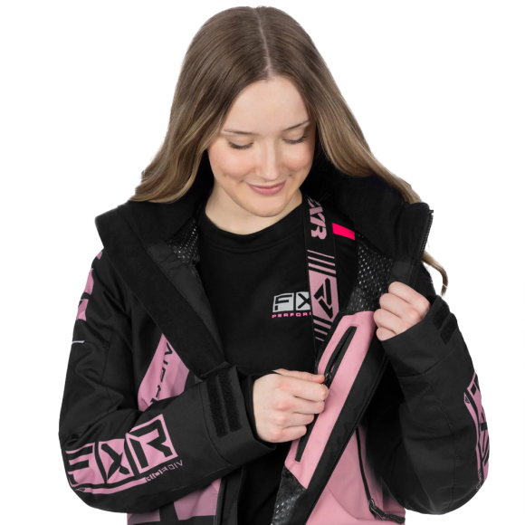 Комбинезон FXR CX без утеплителя Black/Dusty Rose, 2 Комбинезон FXR CX без утеплителя Black/Dusty Rose, 2