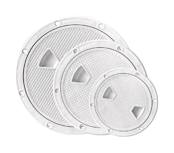 Лючок палубный 6", белый, Marine Rocket