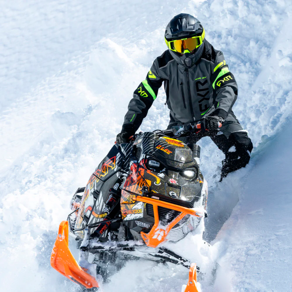 Комбинезон FXR Helium без утеплителя Charcoal/HiVis, L Комбинезон FXR Helium без утеплителя Charcoal/HiVis, L