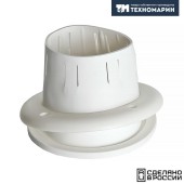 Кожух для пучка тросов белый