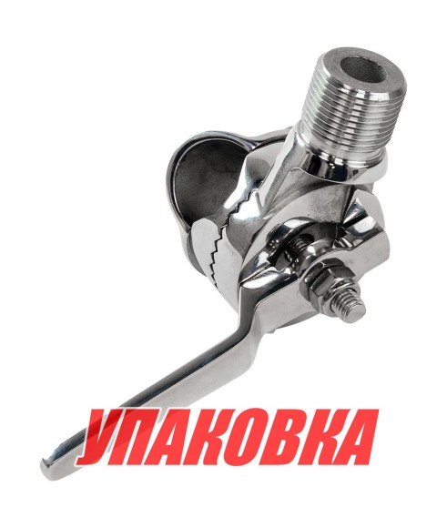 Крепление антенны на леер, нержавеющая сталь, Marine Rocket (упаковка из 3 шт.)