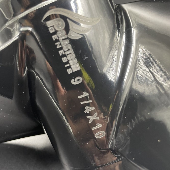 Гребной винт Suzuki DT9.9A-DT15A, DF9.9B, DF8A-20A Sema (3x9-1/4x10) (Polastorm)