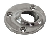 Основание стойки леера 7/8" (22 мм), 45 град, круглое под сварку Основание стойки леера 7/8" (22 мм), 45 град, круглое под сварку