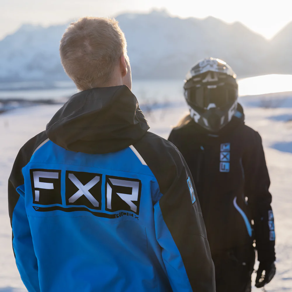 Комбинезон FXR Recruit без утеплителя Black/Blue, L Комбинезон FXR Recruit без утеплителя Black/Blue, L