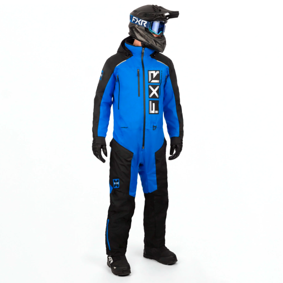 Комбинезон FXR Recruit без утеплителя Black/Blue, L Комбинезон FXR Recruit без утеплителя Black/Blue, L