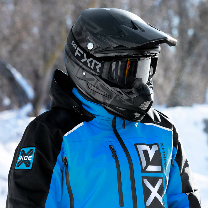 Комбинезон FXR Recruit без утеплителя Black/Blue, L