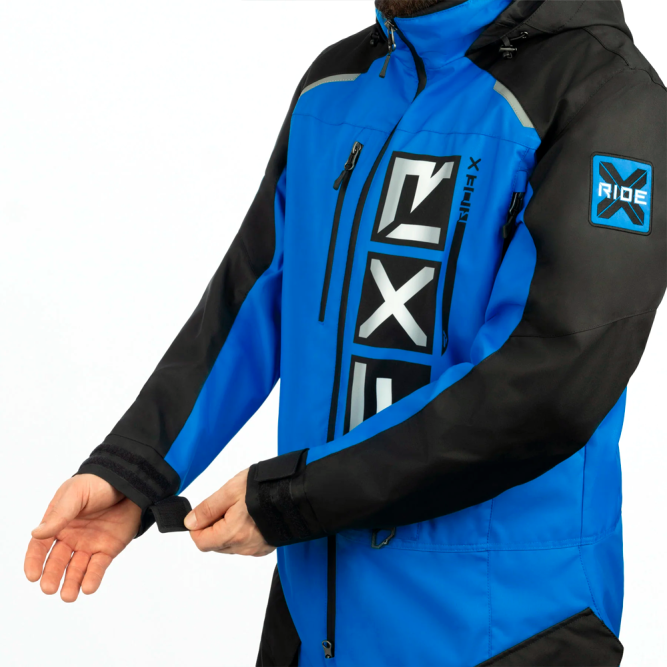 Комбинезон FXR Recruit без утеплителя Black/Blue, XL
